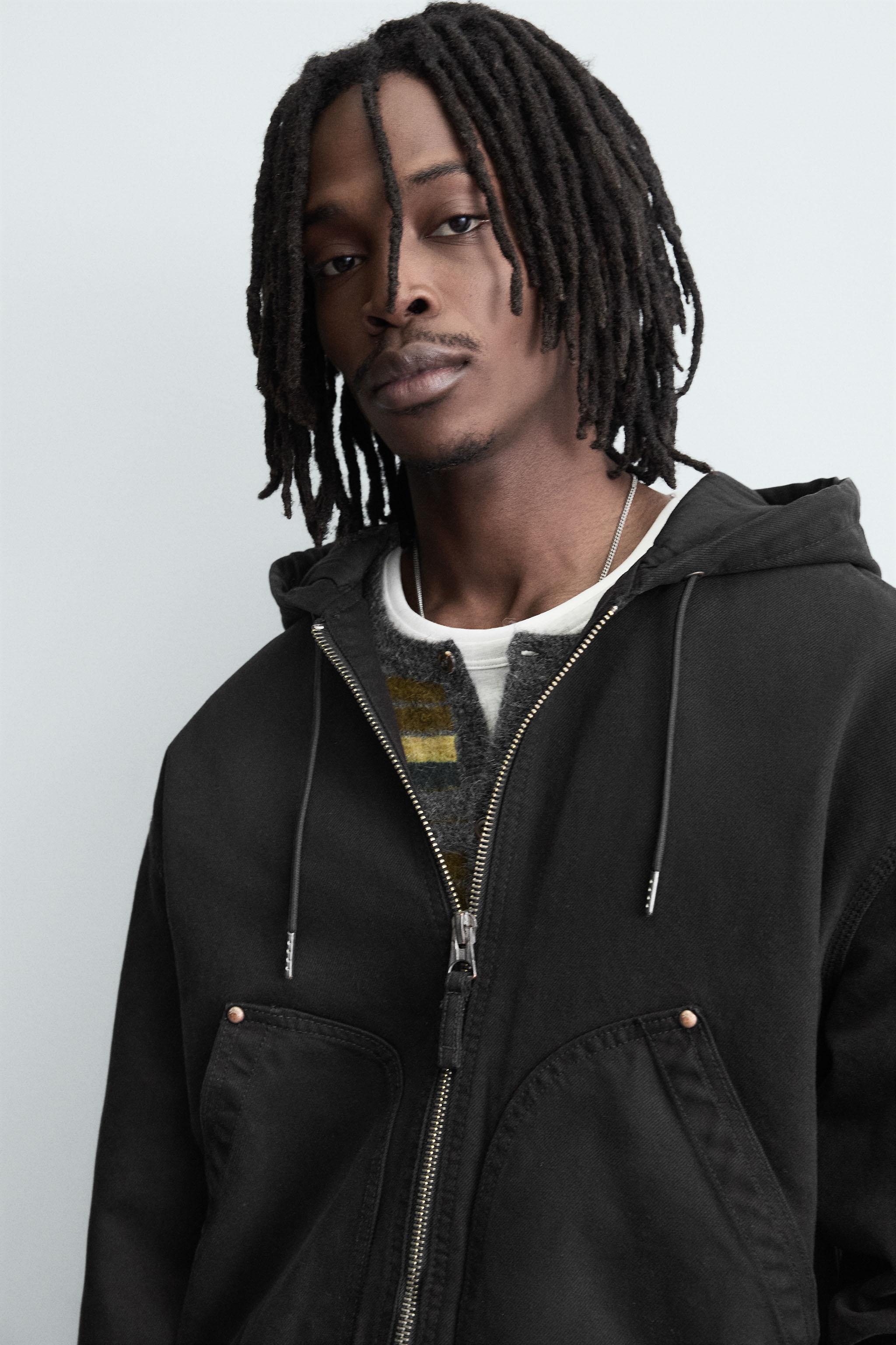 HOODED PUFFER JACKET